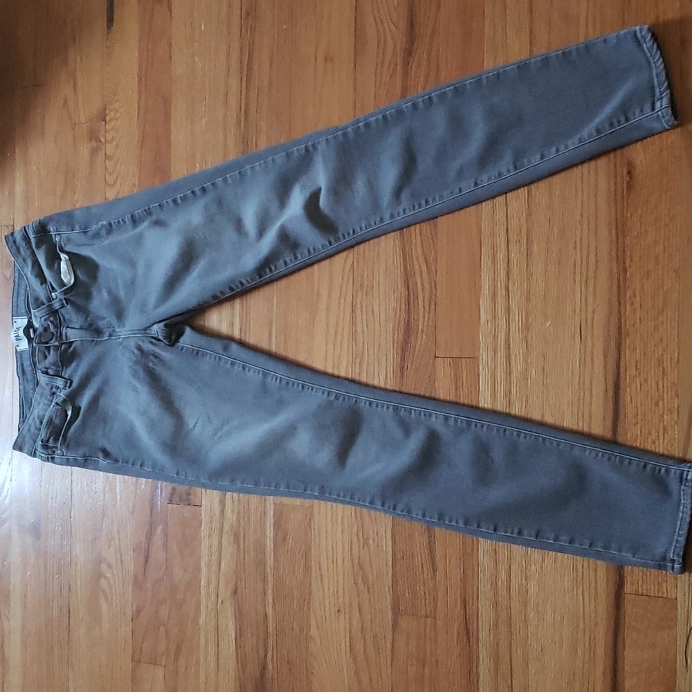 PAIGE ASH Grey  Verdugo Ultra Skinny women's 27 jeans stretch